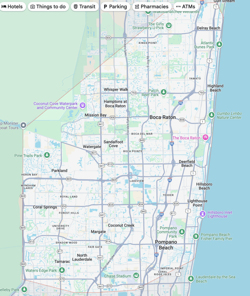 Handyman service Coconut Creek FL service area